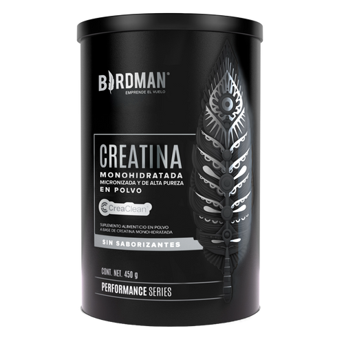 BIRDMAN | Creatina Monohidratada de Alta Pureza En Polvo Sin Sabor, Preworkout, Alto Rendimiento
