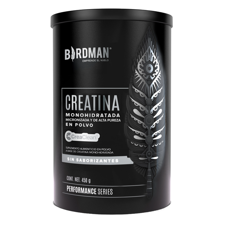 BIRDMAN | Creatina Monohidratada de Alta Pureza En Polvo Sin Sabor, Preworkout, Alto Rendimiento