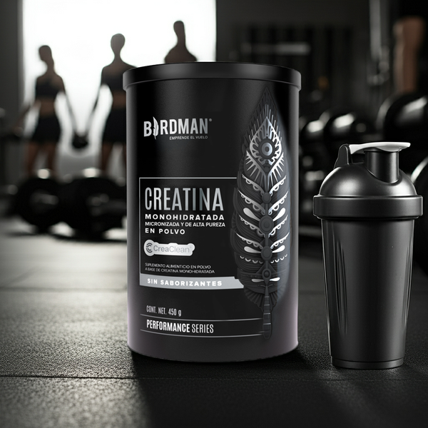BIRDMAN | Creatina Monohidratada de Alta Pureza En Polvo Sin Sabor, Preworkout, Alto Rendimiento