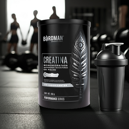 BIRDMAN | Creatina Monohidratada de Alta Pureza En Polvo Sin Sabor, Preworkout, Alto Rendimiento
