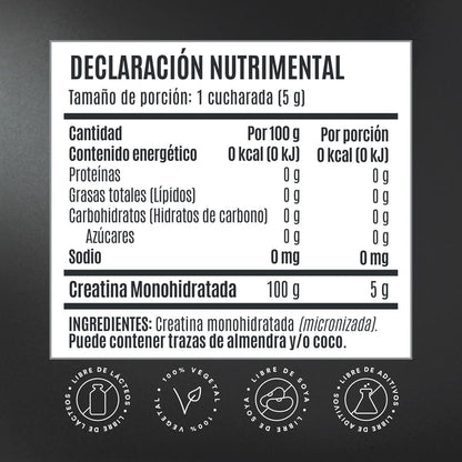BIRDMAN | Creatina Monohidratada de Alta Pureza En Polvo Sin Sabor, Preworkout, Alto Rendimiento