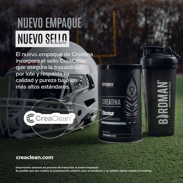 BIRDMAN | Creatina Monohidratada de Alta Pureza En Polvo Sin Sabor, Preworkout, Alto Rendimiento